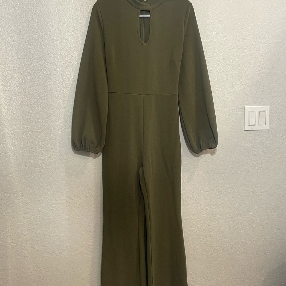 Olive Green Jumpsuit